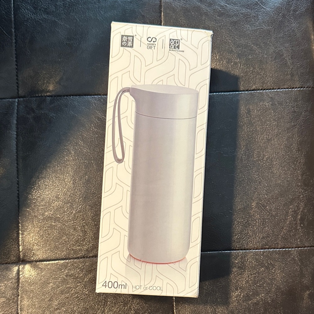 Silver Insulated Travel Mug